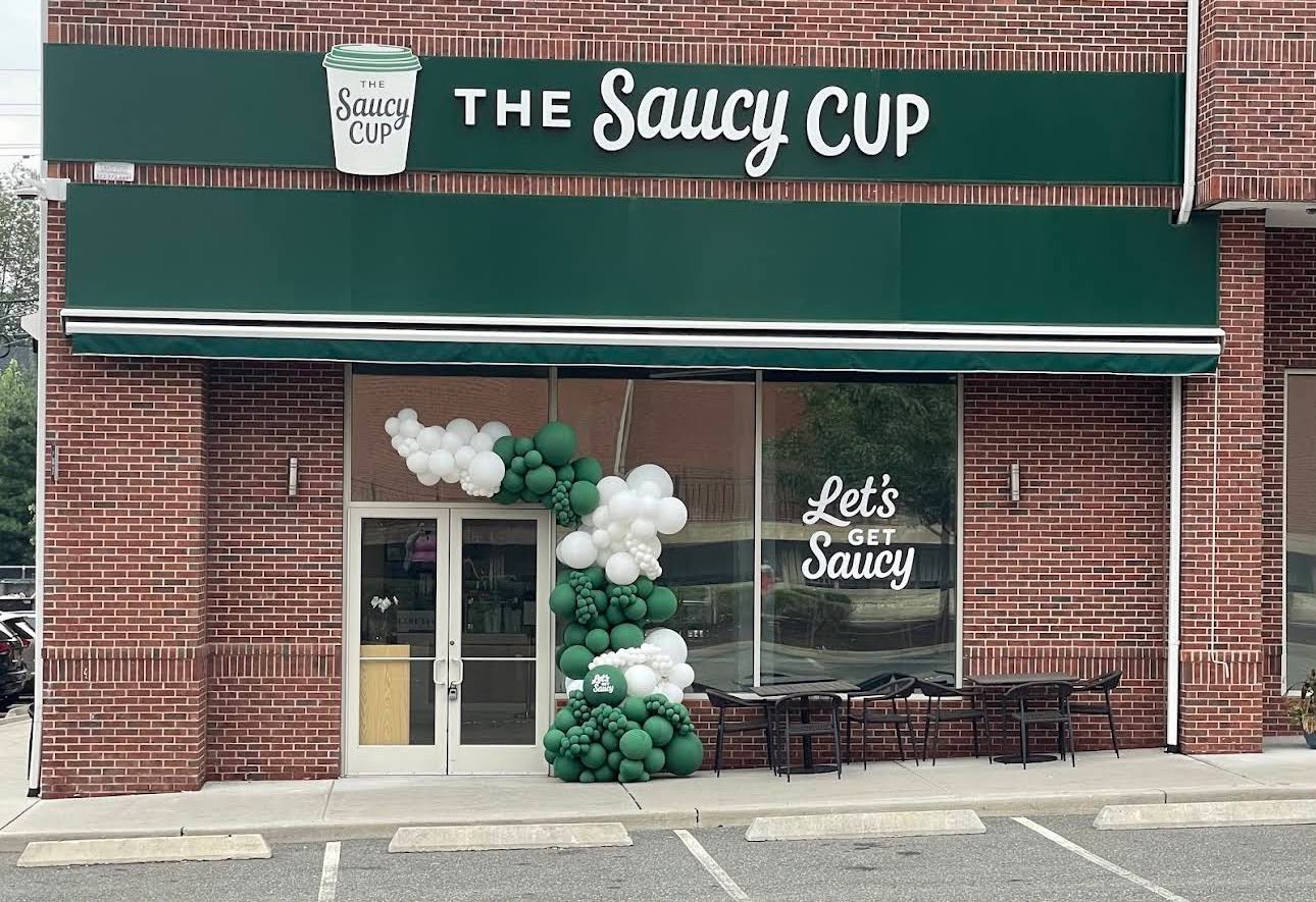 The Saucy Cup storefront in Wayne, NJ