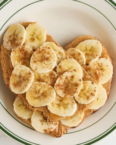 Banana Peanut Butter Toast