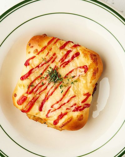 Hash Brown Bread with Cheese