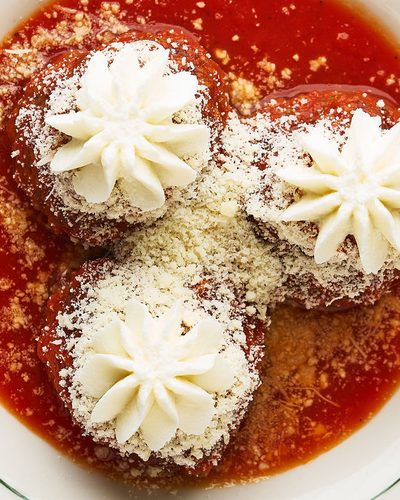 Maureen's Meatballs with Fresh Ricotta